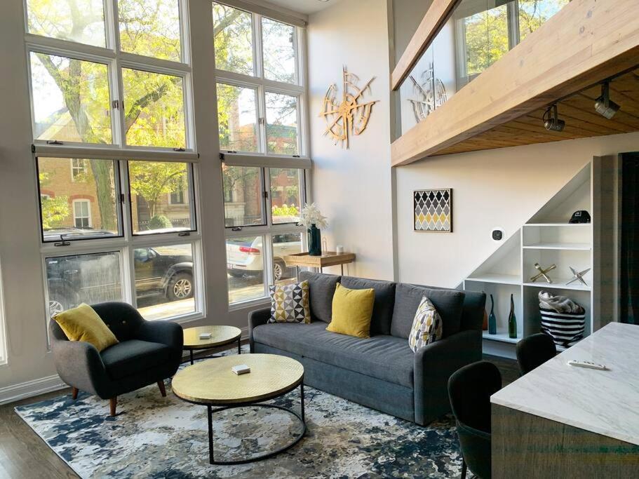 דירות שיקגו Lincoln Park Light-Filled Loft מראה חיצוני תמונה